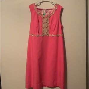 Pink Lilly Pulitzer mini dress